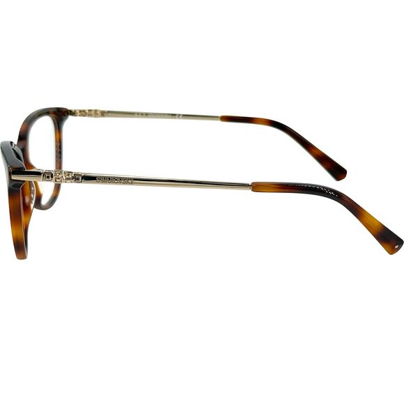 Swarovski SK5249 H Womens Plastic Eyeglass Frame 052 Dark Havana 53-15 - Picture 4 of 5